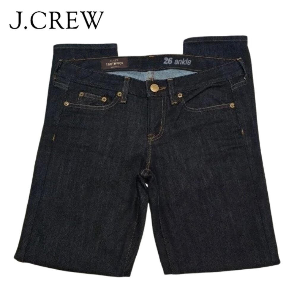 J Brand Toothpick Ankle Jeans Dark Wash Women's Size 26, NWOT